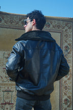 Black Monarque | Authentic 100% Leather Handcrafted Jacket