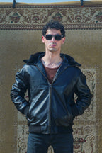 Black Monarque | Authentic 100% Leather Handcrafted Jacket