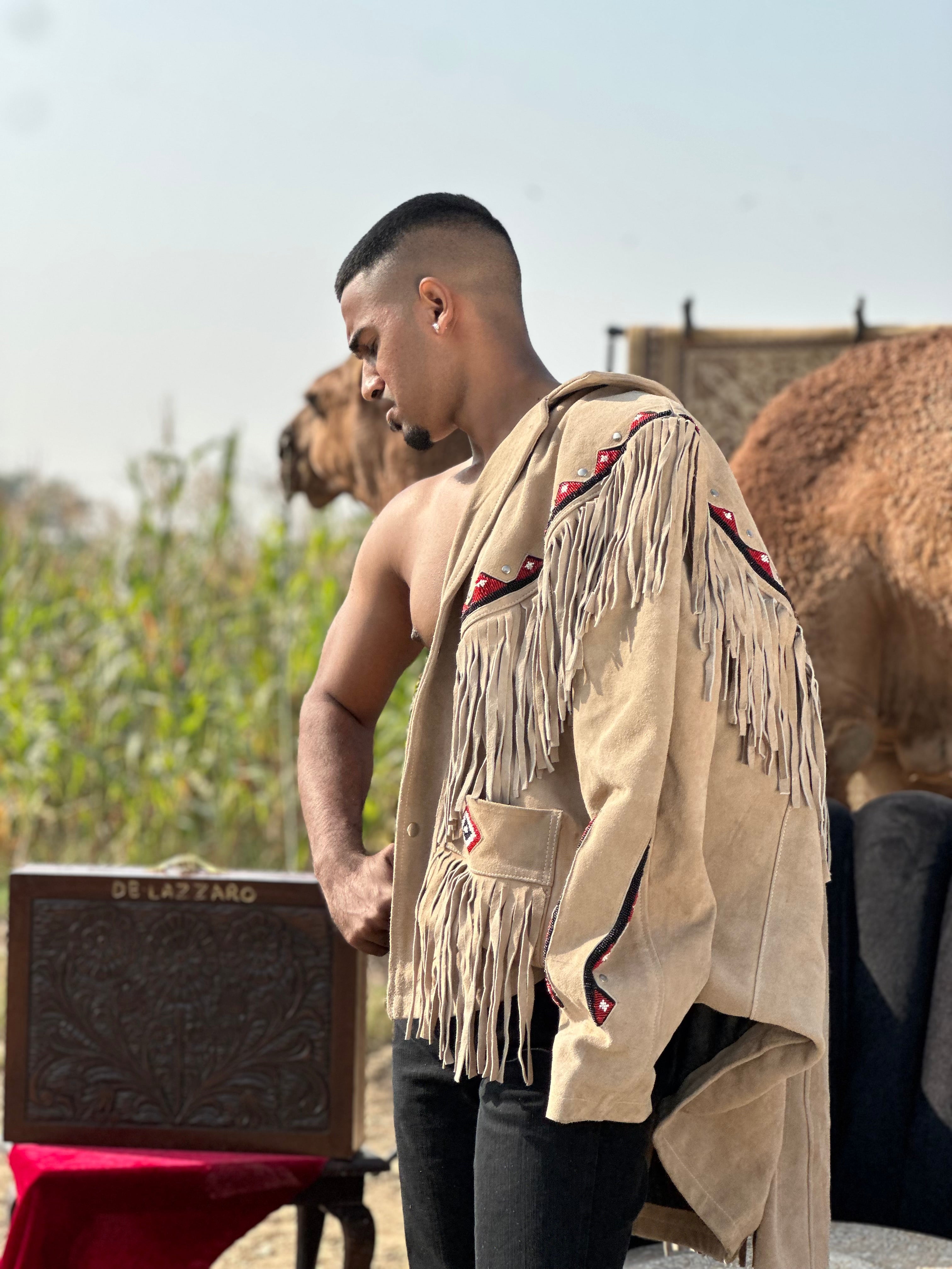 The Outlaw Fringe | Authentic 100% Leather Handcrafted Jacket