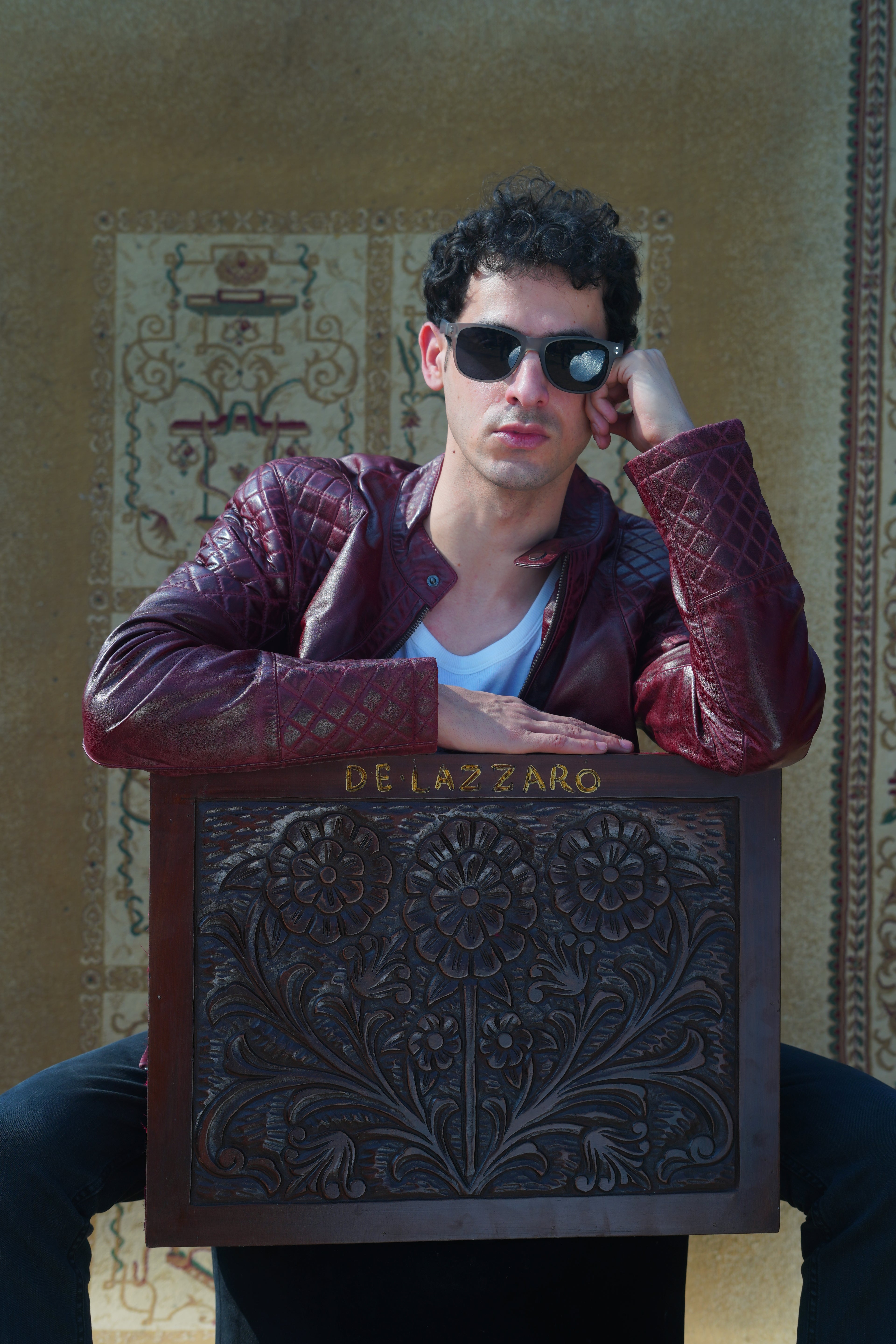 Wine Élite Leather Jacket – Burgundy Leather, Premium Exclusive Fashion-DSC01282